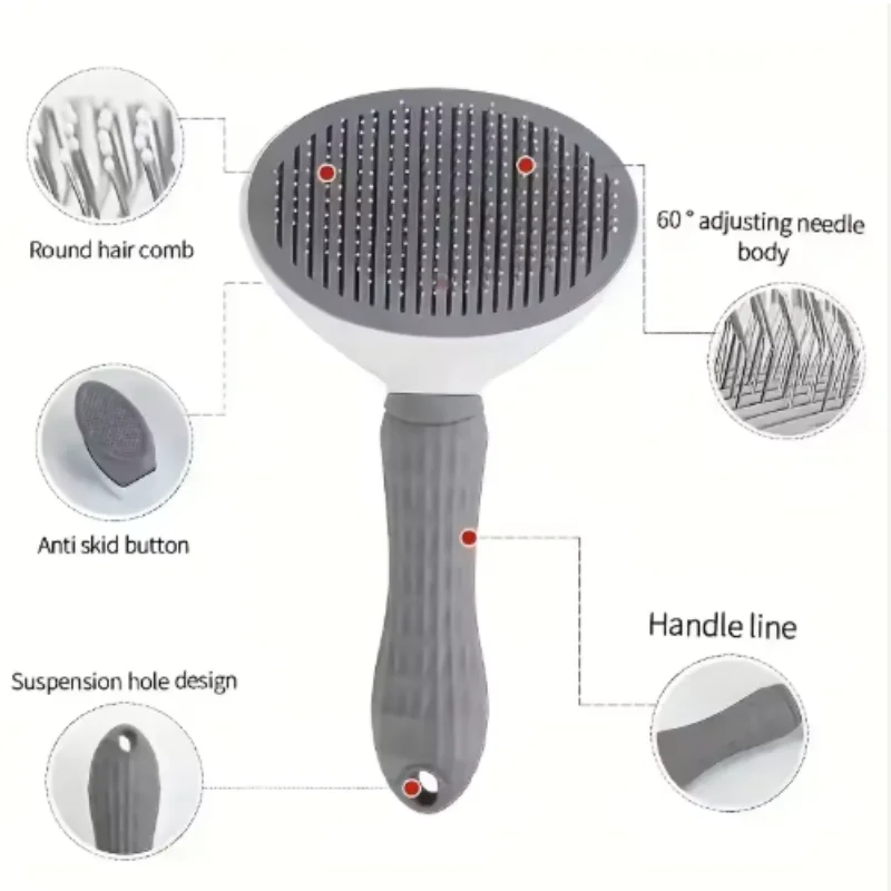 Self-Cleaning Slicker Brush — view 19