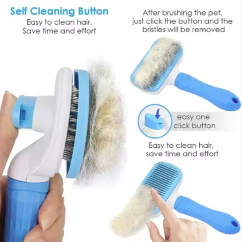 Self-Cleaning Slicker Brush — view 10