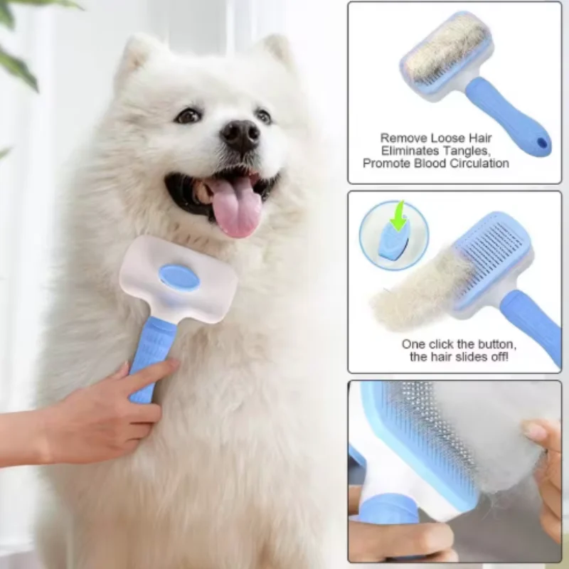 Self-Cleaning Slicker Brush — view 8