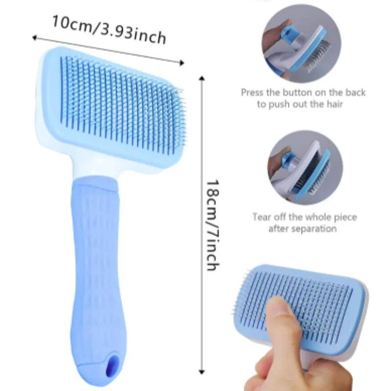 Self-Cleaning Slicker Brush — view 15