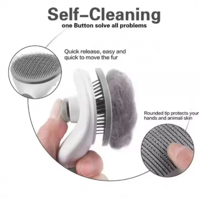 Self-Cleaning Slicker Brush — view 20