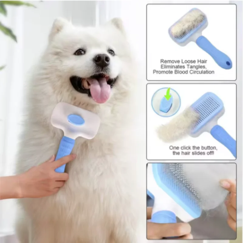 Self-Cleaning Slicker Brush — view 6