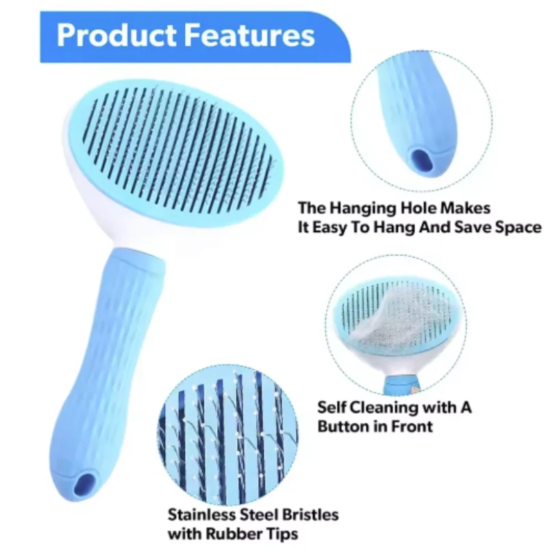 Self-Cleaning Slicker Brush — view 24